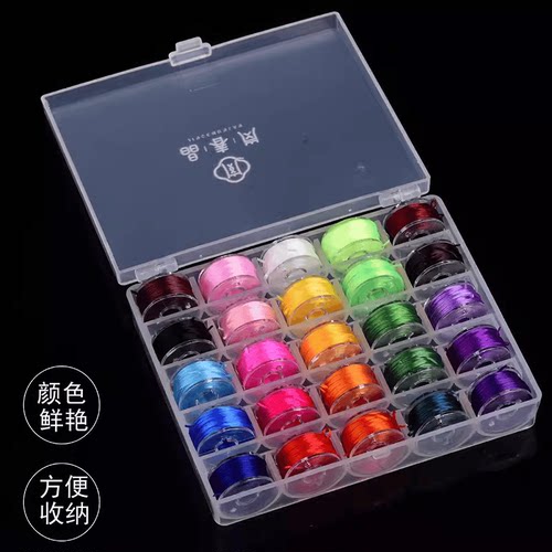 手串弹力绳串珠绳穿珠子的弹力线扁丝文玩水晶手链绳编绳高端耐磨 - 图3