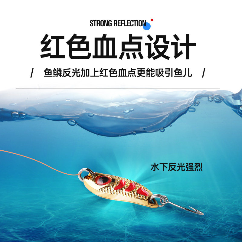 光威马口鱼饵豆丁亮片饵铁板路亚假饵单钩微物假饵白条翘嘴仿生饵,淘宝优惠券,粉丝福利购,淘宝优惠卷