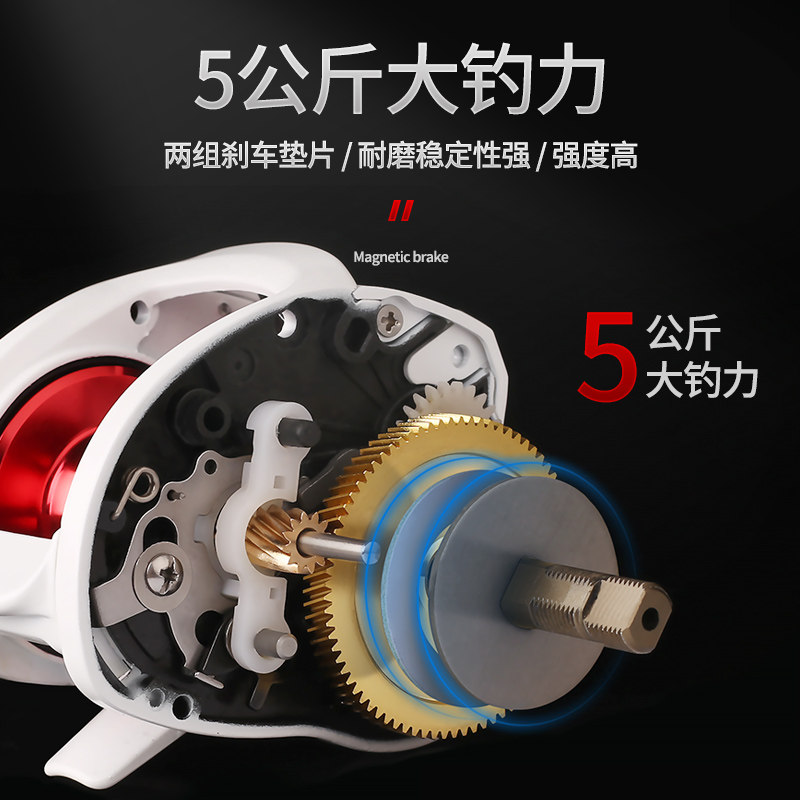 光威水滴轮小蓝轮路亚马口小红轮 光威户外鱼线轮