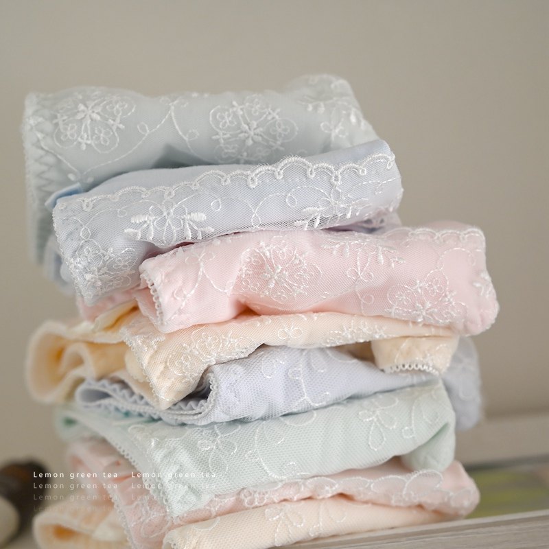 礼盒装日单清新纯全棉中腰女士内裤 无痕包臀少女短裤有加大,淘宝优惠券,粉丝福利购,淘宝优惠卷