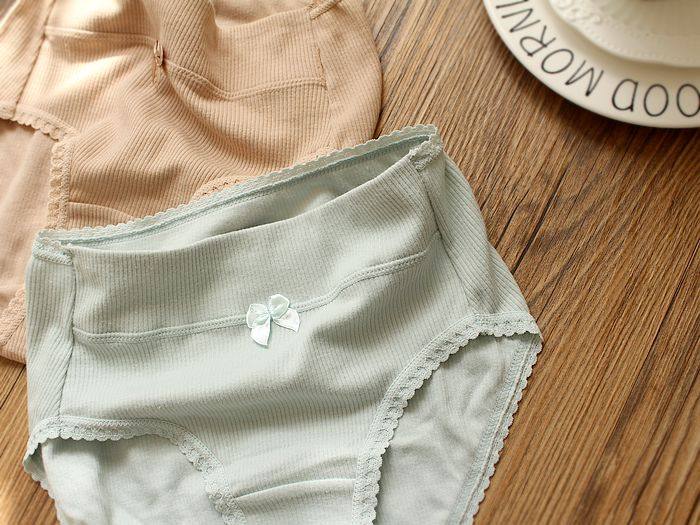 日单中腰纯色全棉三角女士内裤100%纯棉女短裤 包臀舒适,淘宝优惠券,粉丝福利购,淘宝优惠卷