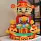 Lucky Cat Building Blocks Puzzle Assembling Toy Living Room Decoration