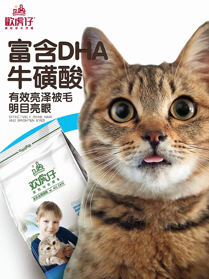 欢虎仔欢悦5kg10斤2.5kg5斤散装粮三文鱼美短渐层成猫幼猫全期粮 - 图2