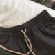 ໂສ້ງຂາຍາວ elastic ສ່ວນຕົວໃສ່ກັບກາງເກງຮ້ອນ