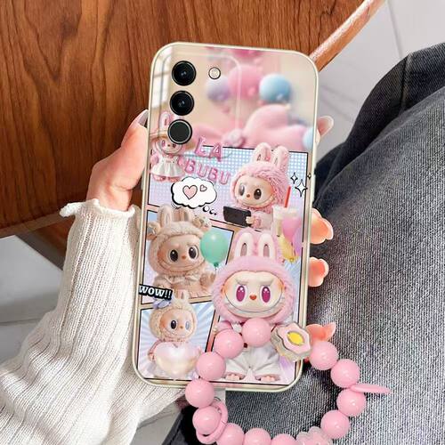 卡通拉布布适用三星Galaxy S25/S23/S21/S20/S22/S24手机壳A71A73全包A56A36A81A90防摔A55A53A52A54软硅胶套 - 图3