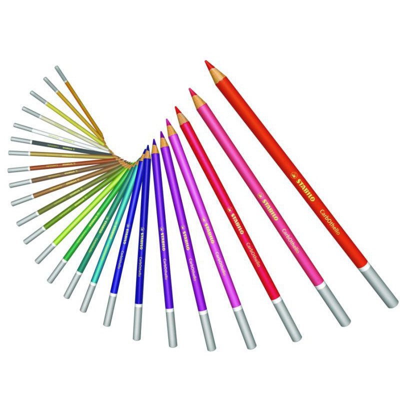 stabilo思笔乐Carbothello1460粉彩乐高级专业彩色铅笔可溶性粉彩-图3