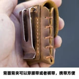 Зажигалка на керосине, ретро защитный чехол, портативная кожаная поясная сумка ручной работы, из натуральной кожи