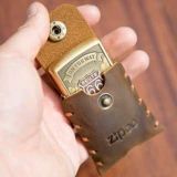 Кожаная зажигалка ручной работы, универсальный защитный чехол, из натуральной кожи
