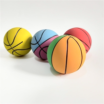 6 0cm Rubber High Elastic Ball Hollow Slapping Sports Basketball Squash Elementary School Kids Class Room Basketball Toy Ball