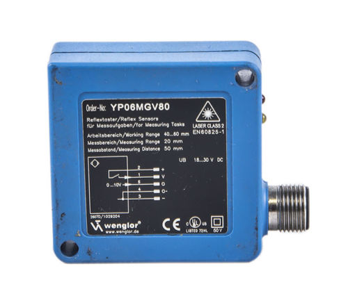 WENGLOR REFLEX SENSOR YP06MGV80 Reflextaster fr Messaufgaben - 图0