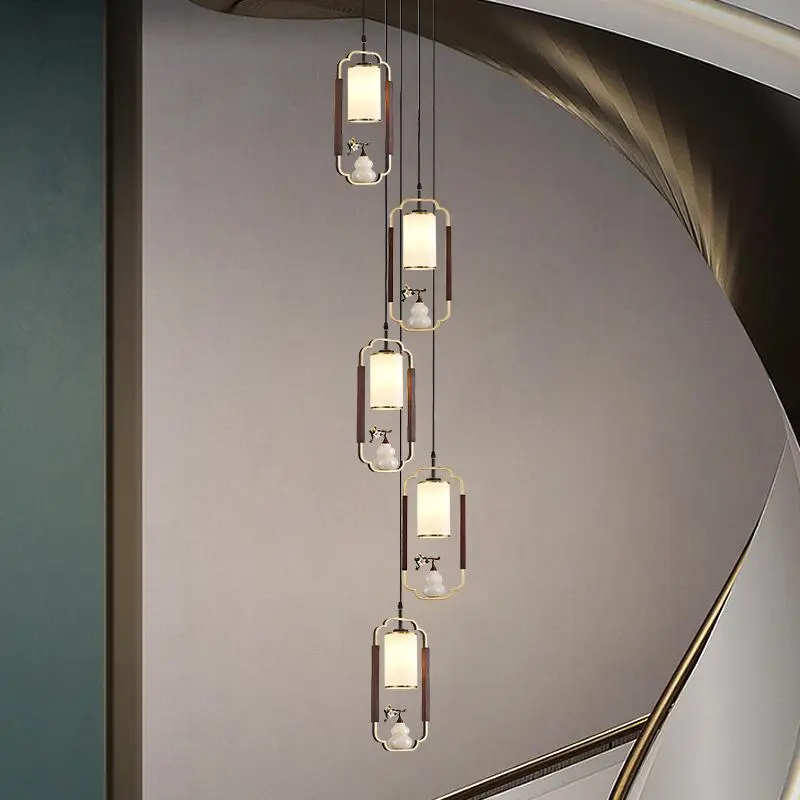 新款灯饰新中式全铜小吊灯中国风禅意客厅背景墙实木卧室床头吊灯,淘宝优惠券,粉丝福利购,淘宝优惠卷