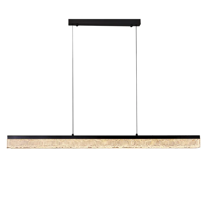 餐厅灯吊灯一字型树脂轻奢高级感长条餐桌吧台灯意式岛台茶室灯具,淘宝优惠券,粉丝福利购,淘宝优惠卷