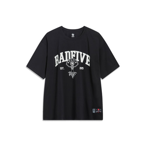 李宁短袖T恤2023秋季新款反伍BADFIVE篮球男子速干上衣ATST547LL - 图3