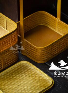 邱师傅竹木提篮竹制品