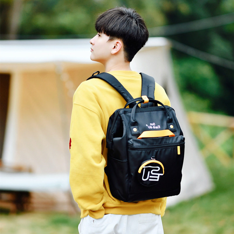 日本防水双肩包电脑包户外旅行背包学生书包情侣包包大容量旅行包,淘宝优惠券,粉丝福利购,淘宝优惠卷