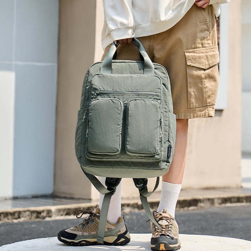 2025冬新款！专柜正品通勤防水双肩包男女大容量旅行背包轻便书包,淘宝优惠券,粉丝福利购,淘宝优惠卷