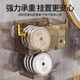 Suction cup without punching wall-mounted bathroom storage rack