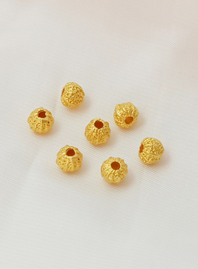 镂空球柿子祥云立体花彩虹运吊坠