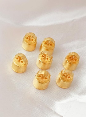 越南沙金福字印章吊坠手镯diy