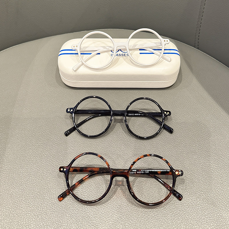 儿童眼镜框男女童个性装饰无镜片眼镜架宝宝可爱超萌圆形眼镜框架,淘宝优惠券,粉丝福利购,淘宝优惠卷