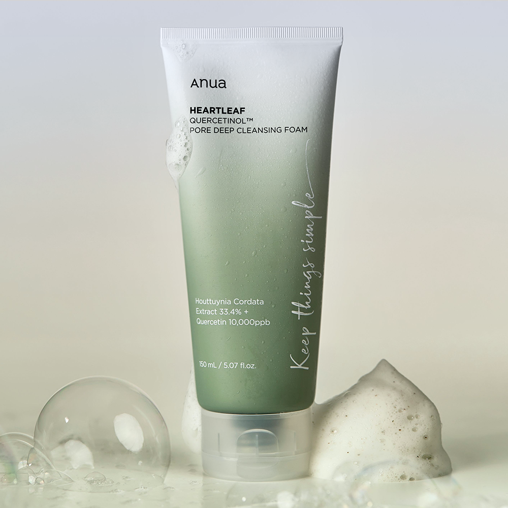 Anua鱼腥草深层毛孔洁面乳 DEEP CLEANSING FOAM 温和洗面奶150ml - 图2