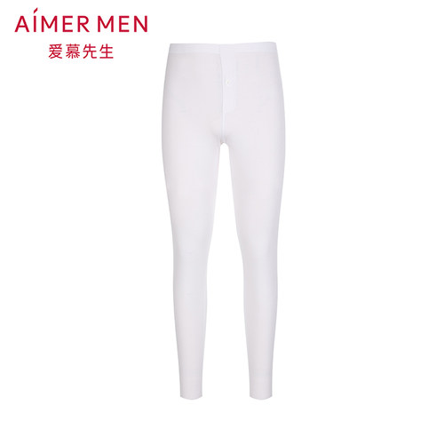 爱慕先生专柜正品 男士木代尔打底长裤秋裤保暖裤NS73D31 - 图0