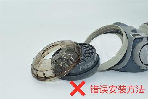 面具用白色圆形防静电过滤棉配重松U2K滤芯防烟尘7厘米保护棉 - 图1