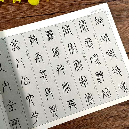 篆书速写四千字常用速查 历代名家篆体字帖篆刻书法速查检索词典 古代金文铭文说文解字附简体旁注篆字辨识篆书草书行书法字帖书籍 - 图3