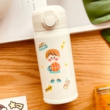 Высококачественный милый портативный стакан из нержавеющей стали, популярно в интернете