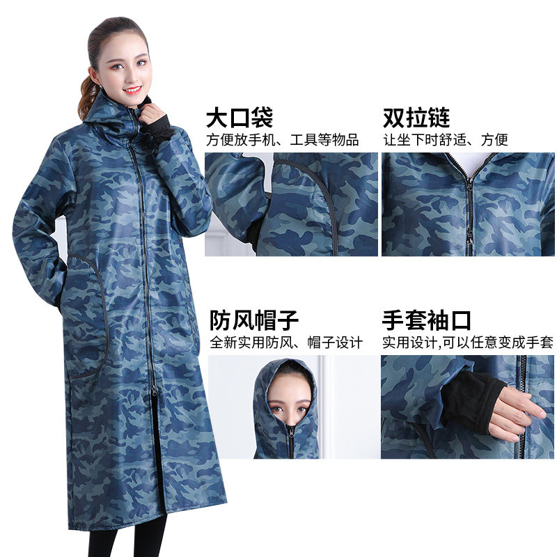 加绒罩衣大人女加长防水长袖时尚家用围裙护衣秋冬男女工作服外套,淘宝优惠券,粉丝福利购,淘宝优惠卷