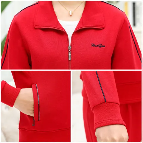 春秋卫衣妈妈装新款套装中老年套装时尚运动服多色女直销休闲,淘宝优惠券,粉丝福利购,淘宝优惠卷