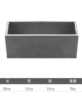 长方形水泥花盆长条花槽马槽花箱大号阳台花坛绿植种盆栽厂家直销
