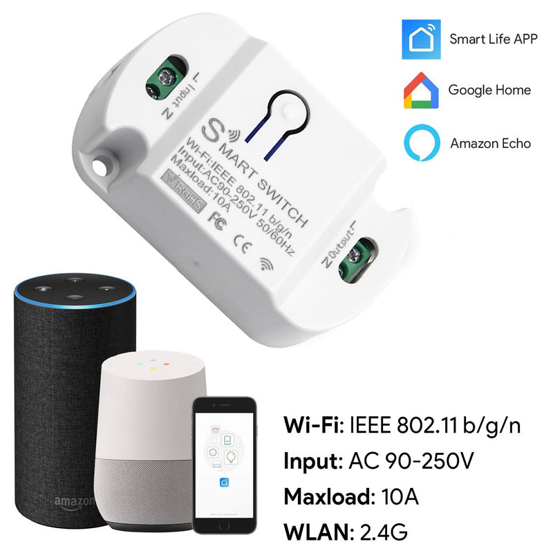 wifi智能通断器手机无线远程遥控定时开关wifi改装件涂鸦智能生活