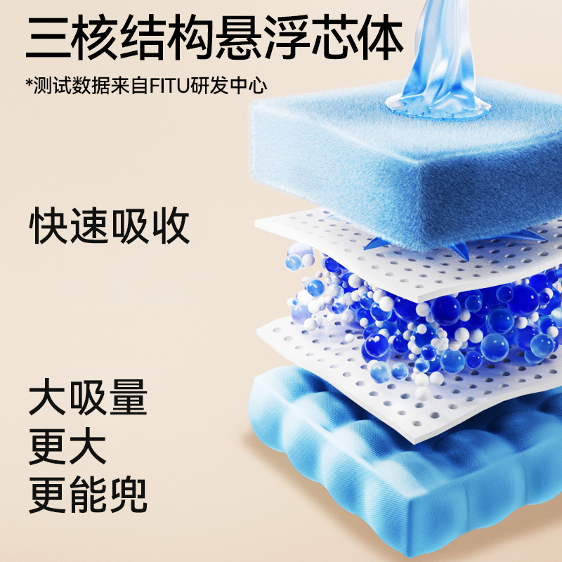 婴爱爱丽丝纸尿裤体验装轻柔S-L飞碟尿不湿婴儿拉拉裤试用装L-2XL