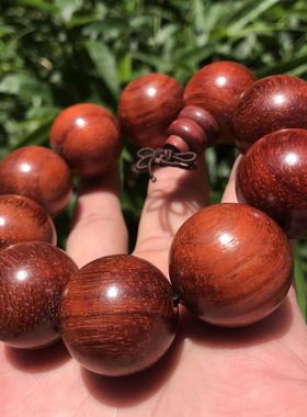 文玩正品巴西红檀木佛