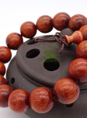 红花梨铁木豆男女士108颗手串