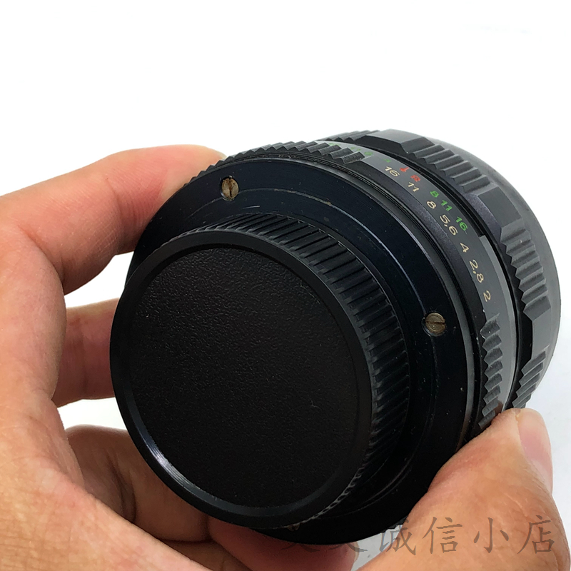 A12100八羽怪Helios44M-4 58/2小B手动M42俄罗斯单反镜头旋转焦-图2