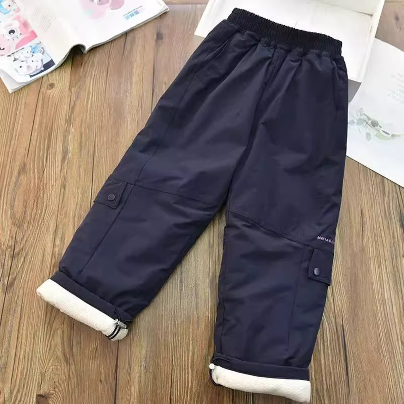 男女童冬装棉裤防风冲锋裤2025新款儿童冬季加厚工装裤一条过冬,淘宝优惠券,粉丝福利购,淘宝优惠卷