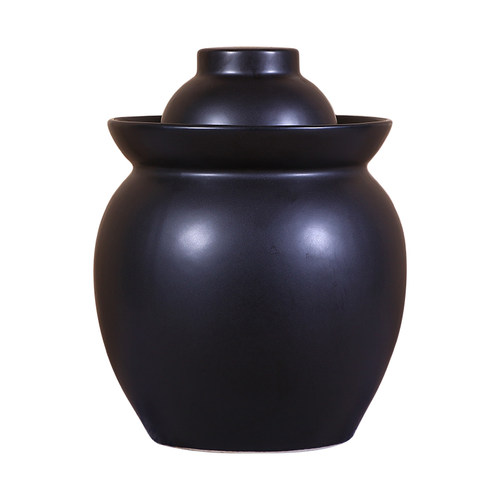 陶瓷家用泡菜坛子四川咸菜酸菜腌菜缸加厚土陶密封带盖小储物罐子 - 图3