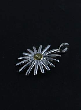 小周手作S925纯银高桥吊坠