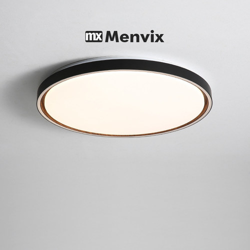 menvix全光谱护眼奶油风卧室灯法式中古房间新款书房客厅吸顶灯 - 图1