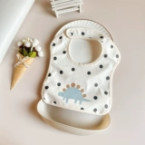 Детский съемный водонепроницаемый слюнявчик для еды для прикорма, в корейском стиле