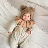 Хлопковый марлевый детский слюнявчик, защитный нагрудник