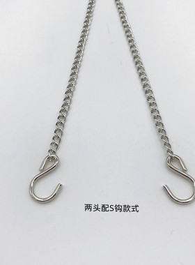 银色铁链广告吊牌亚克力车位