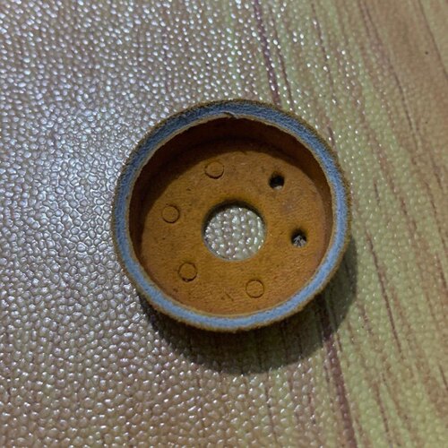 打气筒配件活塞高压老式气筒牛皮碗密封胶圈气泵32/35mm皮碗气嘴 - 图3