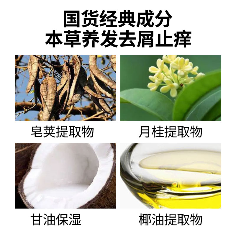 蜂花洗发精无硅油洗发水露去屑止痒控油去油蓬松洗发膏经典红色 - 图1