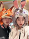 Rental Shanghai Disney Zootopia Judy Fox Nick character hat rental hood for taking photos in the park
