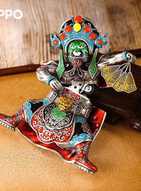 ZIPPO创意摆件打火机川剧变脸