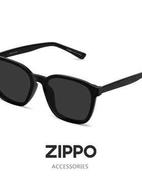 zippo防晒经典大框复古女太阳镜