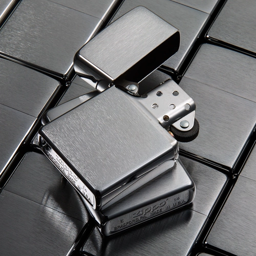 zippo Оригинальная импортная зажигалка, матовый классический оригинальный песок, США